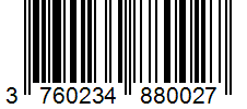 Barcode 3760234880027