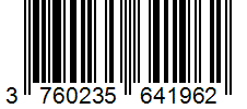 Barcode 3760235641962