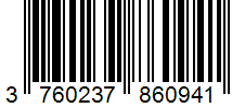 Barcode 3760237860941
