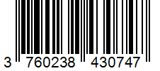 Barcode 3760238430747