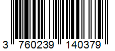 Barcode 3760239140379