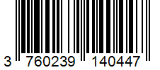 Barcode 3760239140447