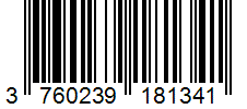 Barcode 3760239181341