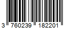 Barcode 3760239182201