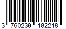 Barcode 3760239182218
