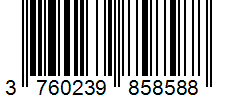 Barcode 3760239858588