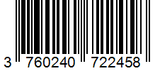 Barcode 3760240722458