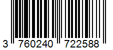 Barcode 3760240722588