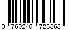 Barcode 3760240723363