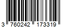 Barcode 3760242173319