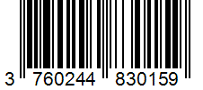 Barcode 3760244830159