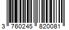 Barcode 3760245820081