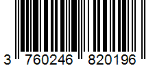 Barcode 3760246820196