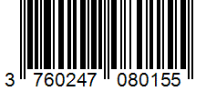 Barcode 3760247080155