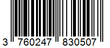 Barcode 3760247830507