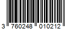 Barcode 3760248010212