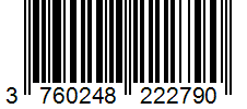 Barcode 3760248222790