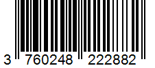Barcode 3760248222882