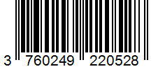 Barcode 3760249220528