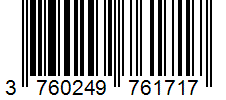 Barcode 3760249761717