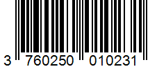 Barcode 3760250010231