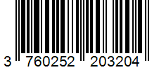 Barcode 3760252203204
