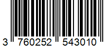 Barcode 3760252543010