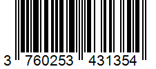 Barcode 3760253431354