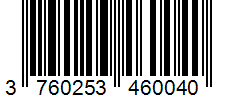 Barcode 3760253460040