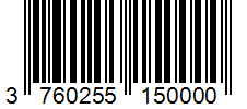 Barcode 3760255150000
