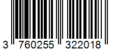 Barcode 3760255322018