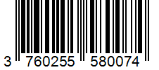 Barcode 3760255580074