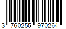 Barcode 3760255970264