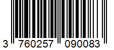 Barcode 3760257090083