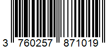 Barcode 3760257871019