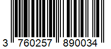 Barcode 3760257890034