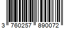 Barcode 3760257890072
