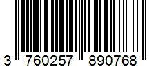 Barcode 3760257890768