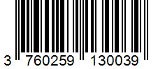 Barcode 3760259130039
