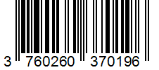 Barcode 3760260370196