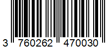 Barcode 3760262470030