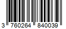 Barcode 3760264840039