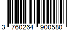 Barcode 3760264900580