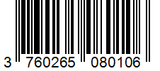 Barcode 3760265080106