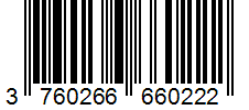 Barcode 3760266660222