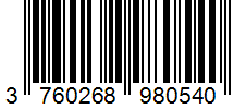 Barcode 3760268980540