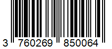 Barcode 3760269850064