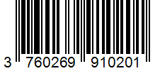 Barcode 3760269910201