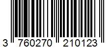 Barcode 3760270210123