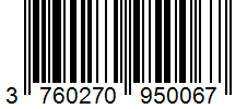 Barcode 3760270950067